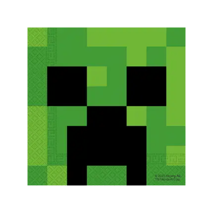 Minecraft Serviette - 20er Pack