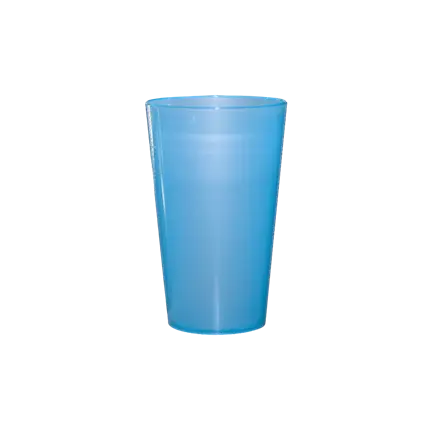 Becher Ecocup Blau 25?ml nutzbar (33?ml randvoll) Wiederverwendbar – Typ Bier klein, Saft, Softdrinks