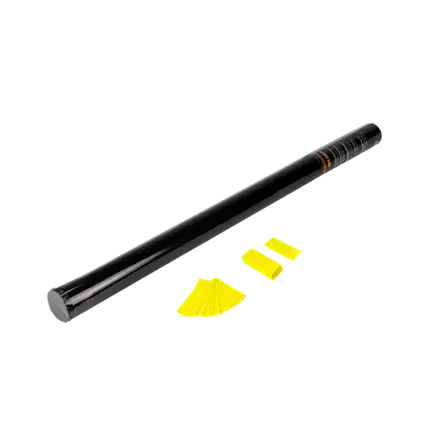 Konfettikanone Manuell 80cm - Gelb