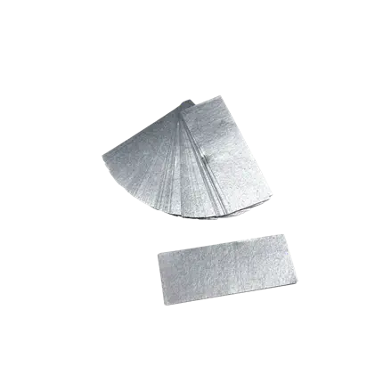 Metallische Konfetti-Tasche 100% biologisch abbaubar 1KG - Silber