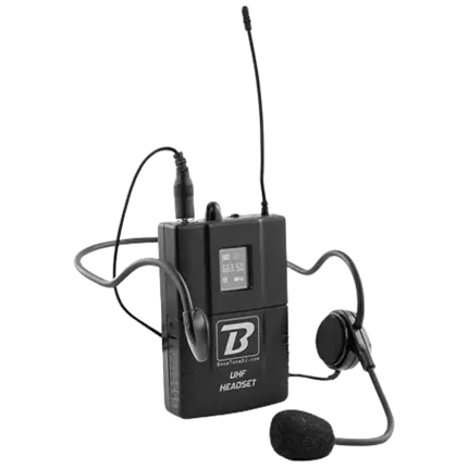 BoomTone DJ Headset-Mikrofon - UHF Headset F1