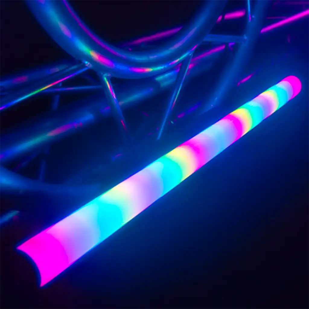 Mehrfarbige LED-Leiste mit Musikerkennung Neon Bar
