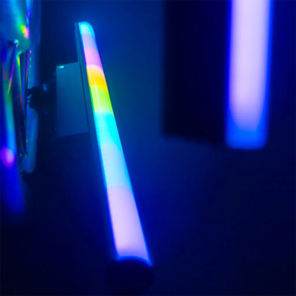 Mehrfarbige LED-Leiste mit Musikerkennung Neon Bar