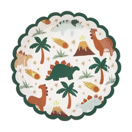 Dinosaurier-Geburtstagsteller