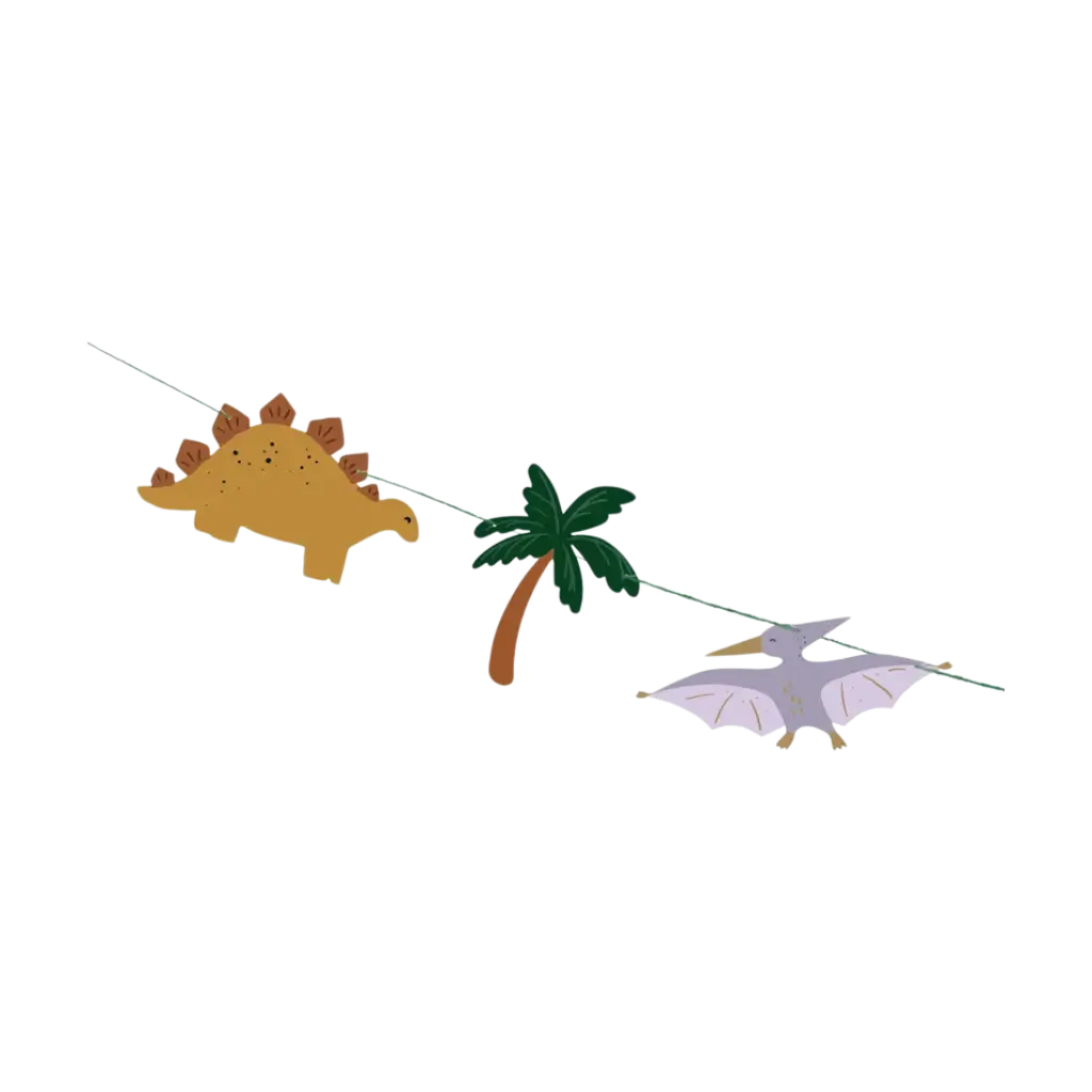Happy Birthday Dinosaurier Banner 3m