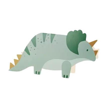 Triceratops Einladungskarten