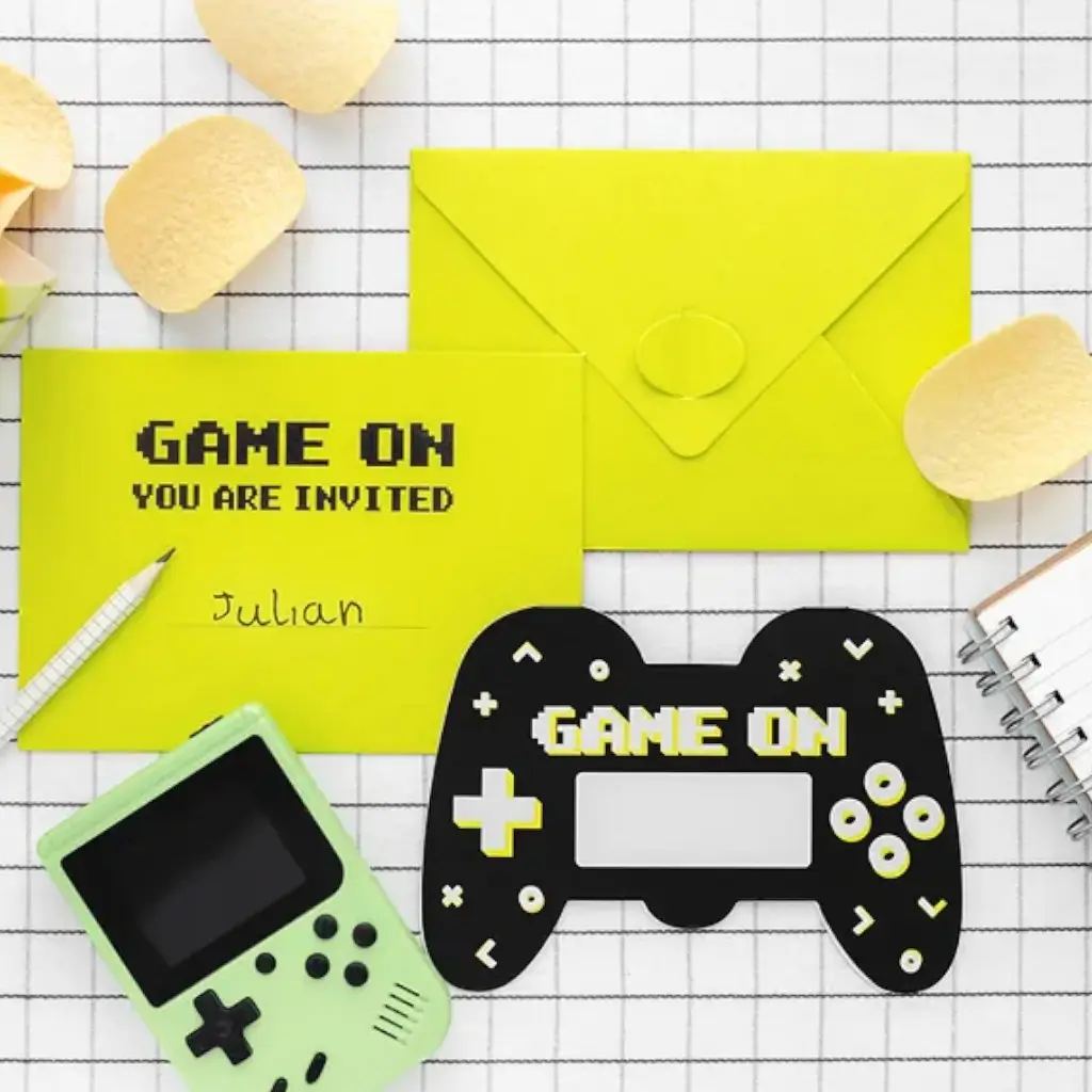 Einladungen Gamepad Gaming