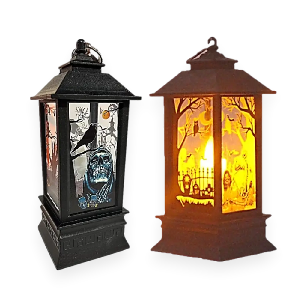 LED-Laterne HALLOWEEN 13 x 5 cm