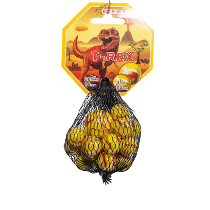 20 T-Rex Murmeln +1 Calot