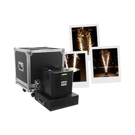 Rotierende Kaltfunkenmaschine - Double Spin Spark (Doppelter Funkenflug)