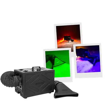 HeavyFog 2000-P - Hochleistungs-Schwerrauchmaschine mit DMX