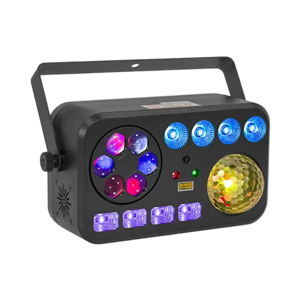 LightShow 6FX - 6-in-1-Effekte mit DMX