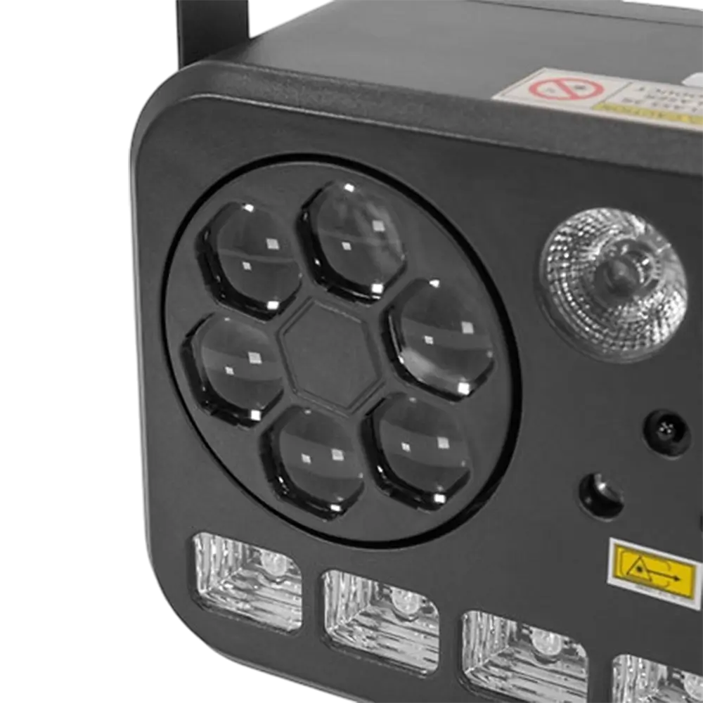 LightShow 6FX - 6-in-1-Effekte mit DMX