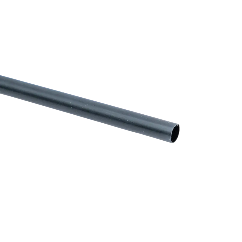 Wiederverwendbarer PP-Strohhalm - Schwarz 20cm/ø6mm (LOT OF 250)