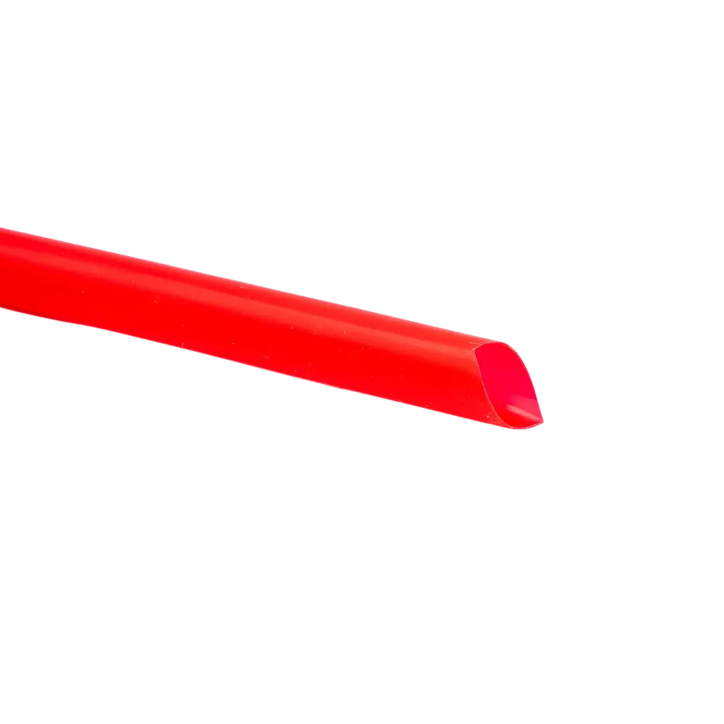 Wiederverwendbarer PP Bubble Tea abgeschrägter Strohhalm - Mehrfarbig 20cm/ø12mm (100 Stück)