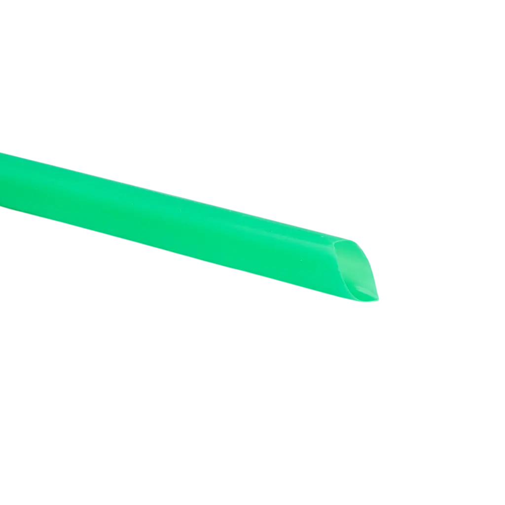 Wiederverwendbarer PP Bubble Tea abgeschrägter Strohhalm - Mehrfarbig 20cm/ø12mm (100 Stück)