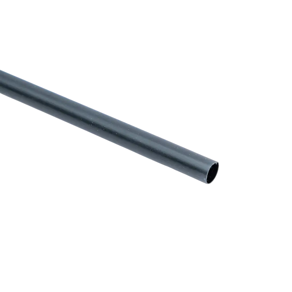 Strohhalm Löffel aus PP Mehrweg - Schwarz 21cm/ø8mm (LOS 100)