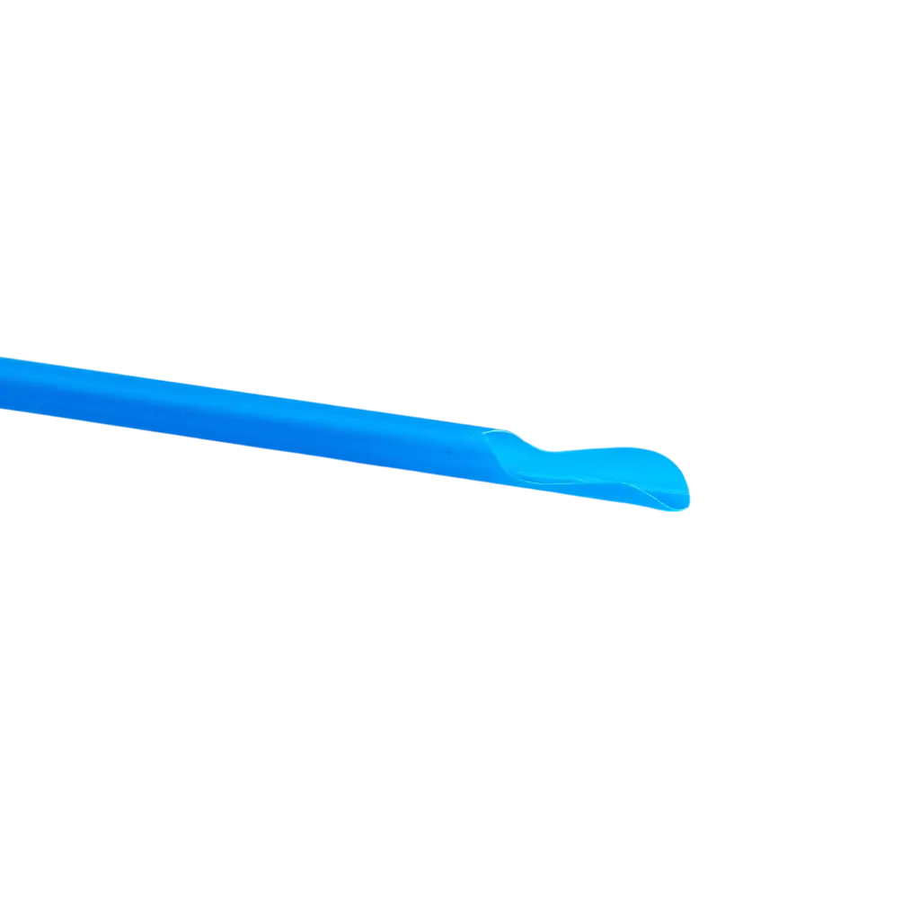 Wiederverwendbarer PP-Löffelstrohhalm - Mehrfarbig 21cm/ø8mm (100 Stück)