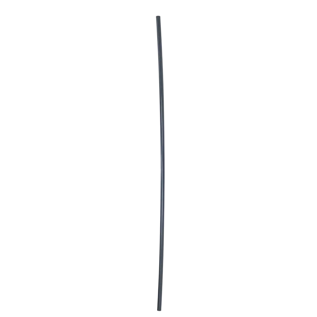 XXL-Riesenstrohhalm aus wiederverwendbarem PP - Schwarz 50cm/ø8mm (LOT OF 500)