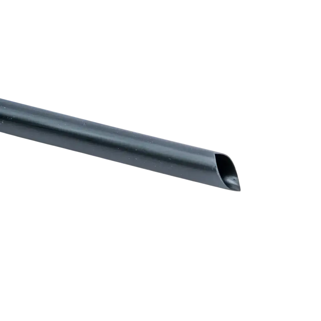 Wiederverwendbarer Bubble-Tea-Strohhalm aus PP - Schwarz 20cm/ø12mm (100 Stück)