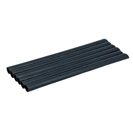 Wiederverwendbarer Bubble-Tea-Strohhalm aus PP - Schwarz 20cm/ø12mm (100 Stück)