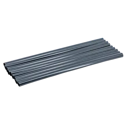 Wiederverwendbarer PP Cocktailstrohhalm - Schwarz 20cm/ø8mm (LOT OF 250)