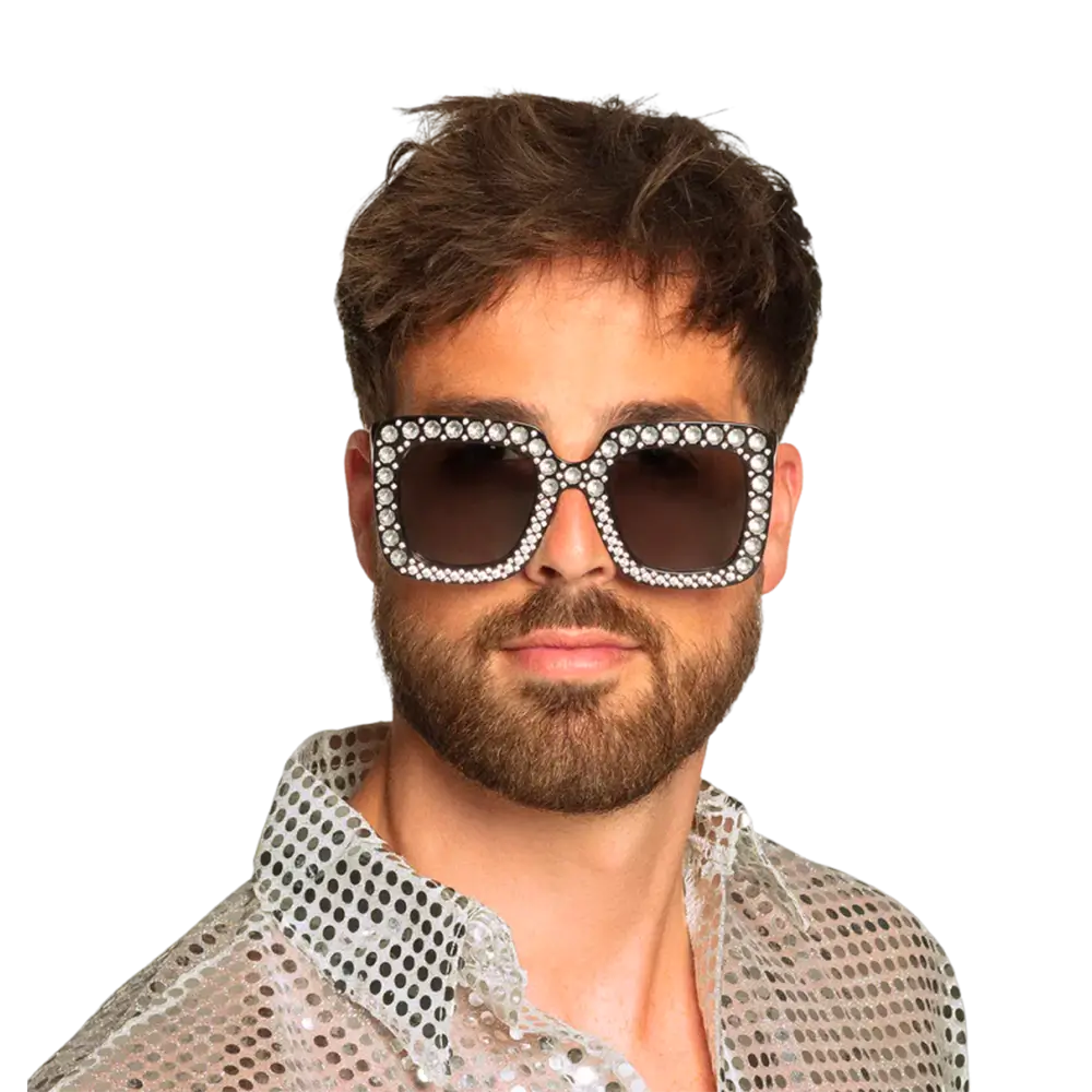 Partybrillen Bling Bling – 2er Set