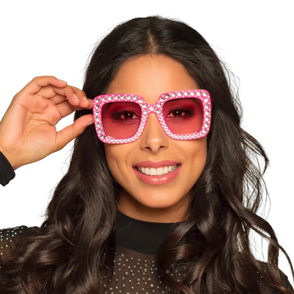 Partybrillen Bling Bling – 2er Set