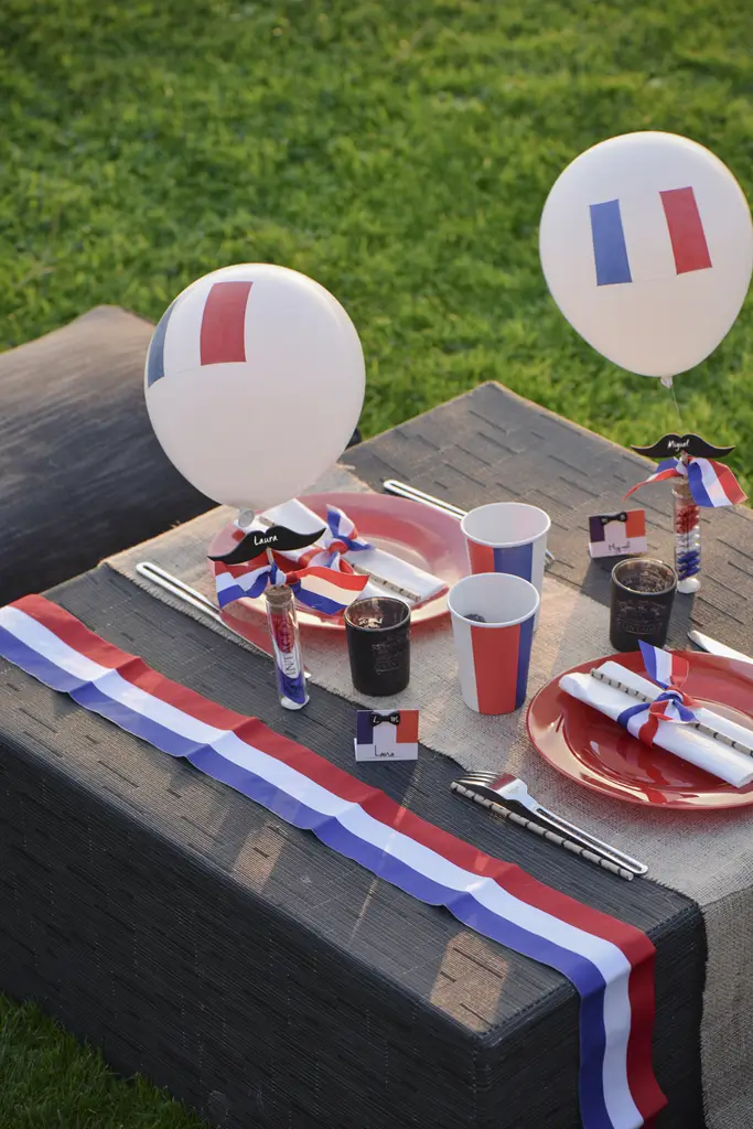 Tricolor-Schal - Bürgermeister-Accessoire und Kostüm