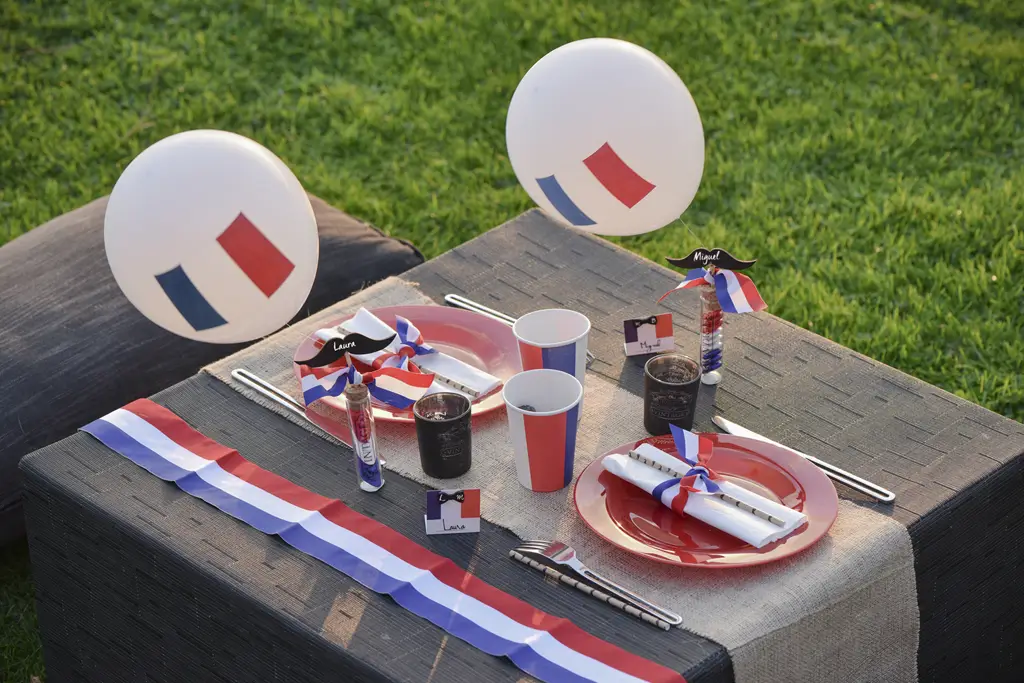 Tricolor-Schal - Bürgermeister-Accessoire und Kostüm