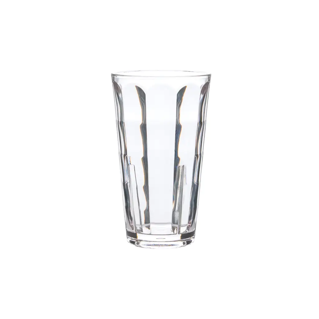 Unzerbrechliches Bier-, Wasser- und Cocktailglas "Optic Square" aus Ecozen - 34 cl