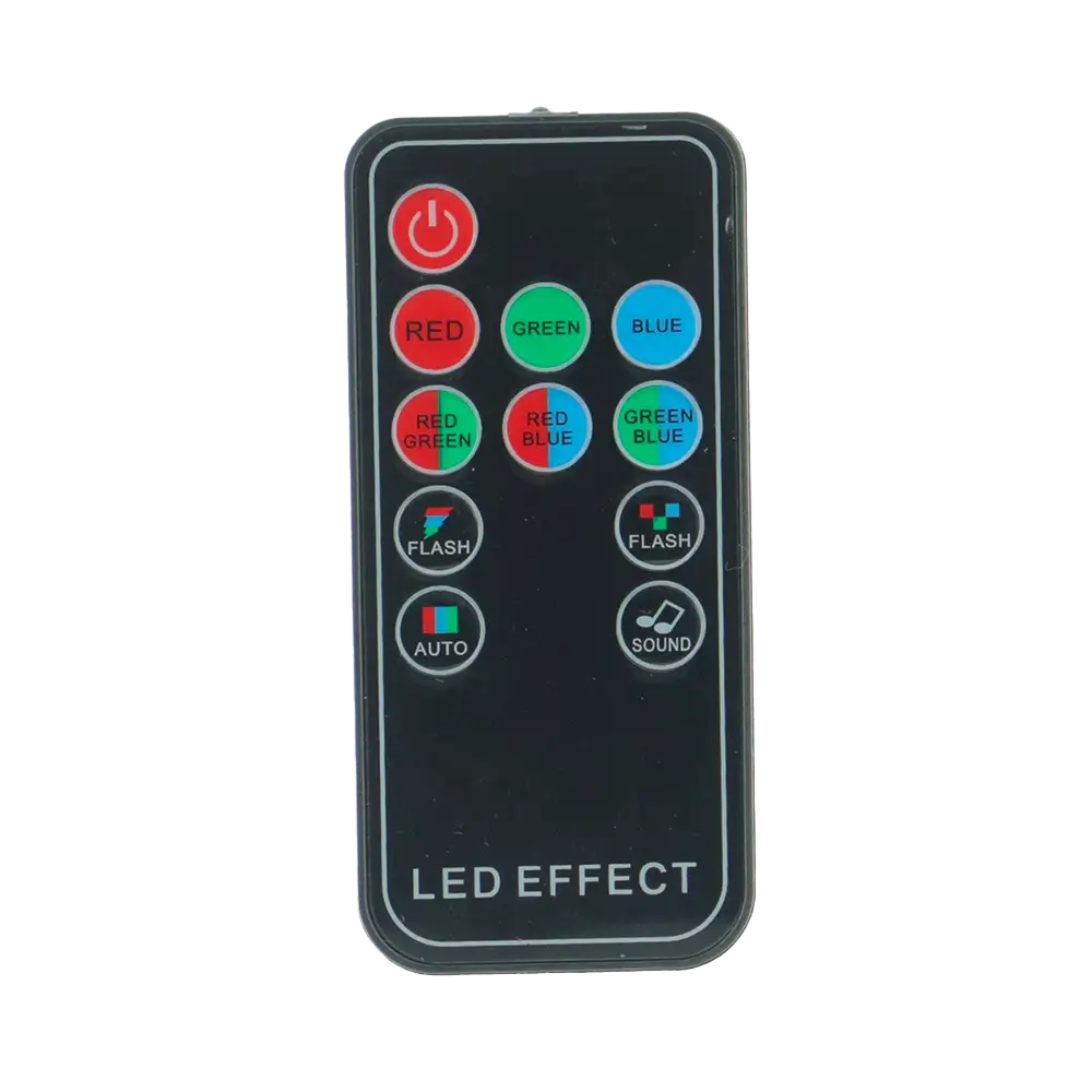 LED-Lichtspiel "Color Ball" - RGB 9W, 82 Linsen, inkl. Fernbedienung