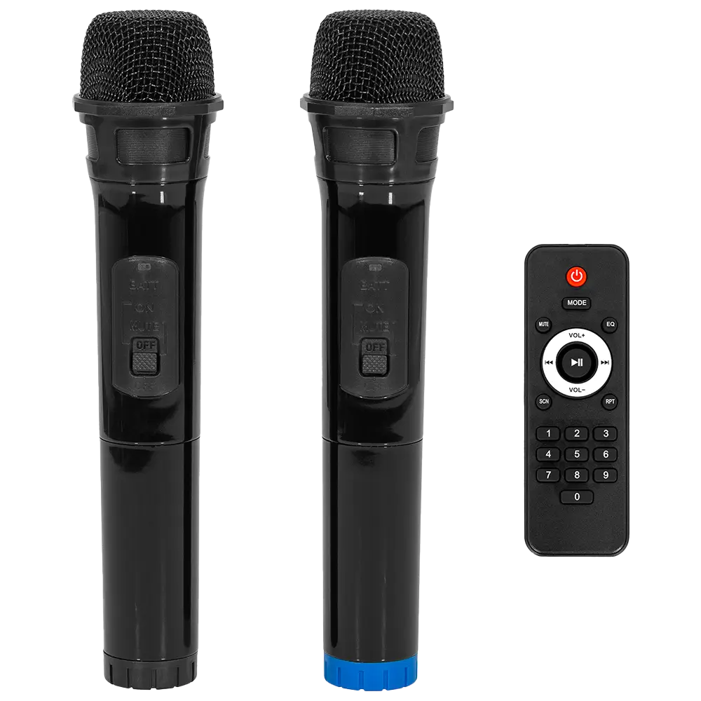 Tragbarer Lautsprecher „Mobile Pro 15“ Mac Mah – 600W, Bluetooth, 2 UHF-Mikrofone