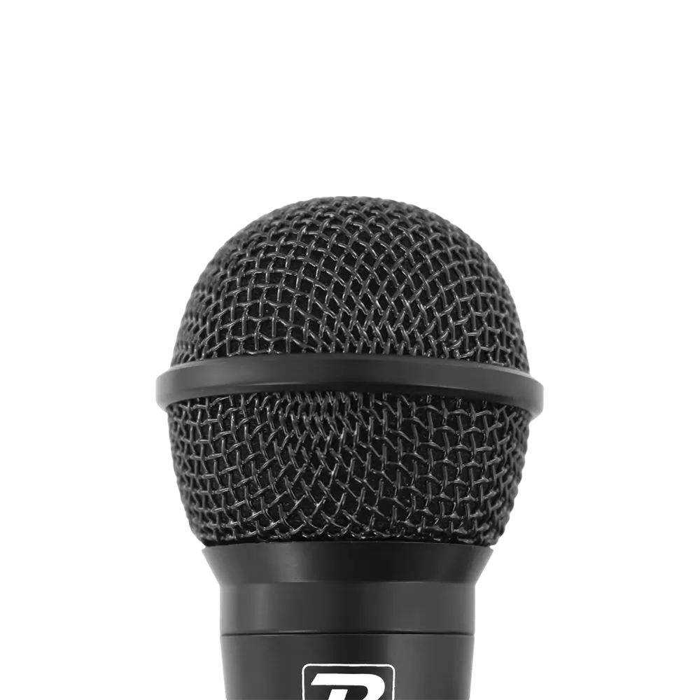 Dynamisches Mikrofon "MIC10" - Niere, 3 m Kabel, Miniklinke + 6,35-mm-Adapter