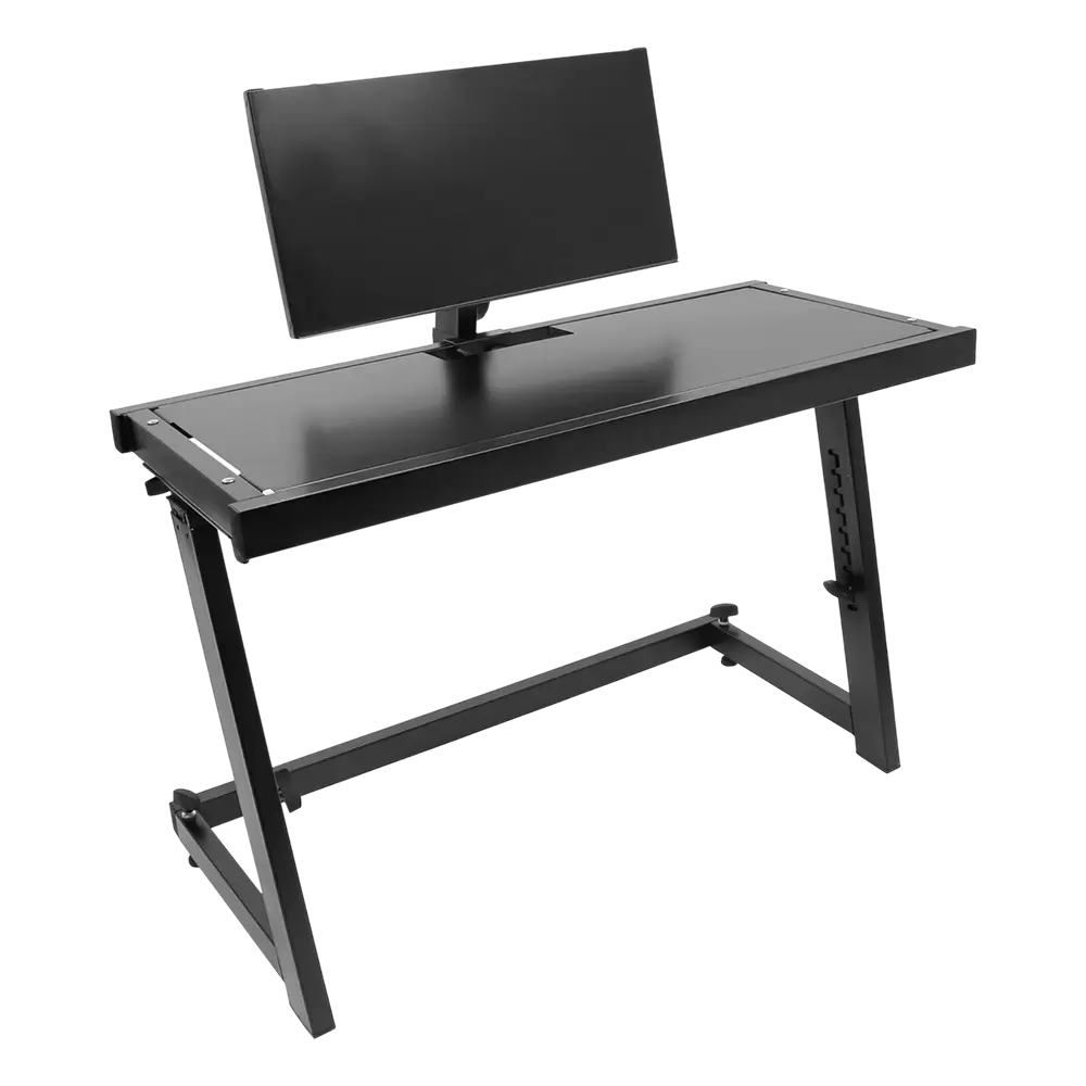 Stand "DJ STATION" - verstellbare Höhe 68-92 cm, integriertes PC-Tablett