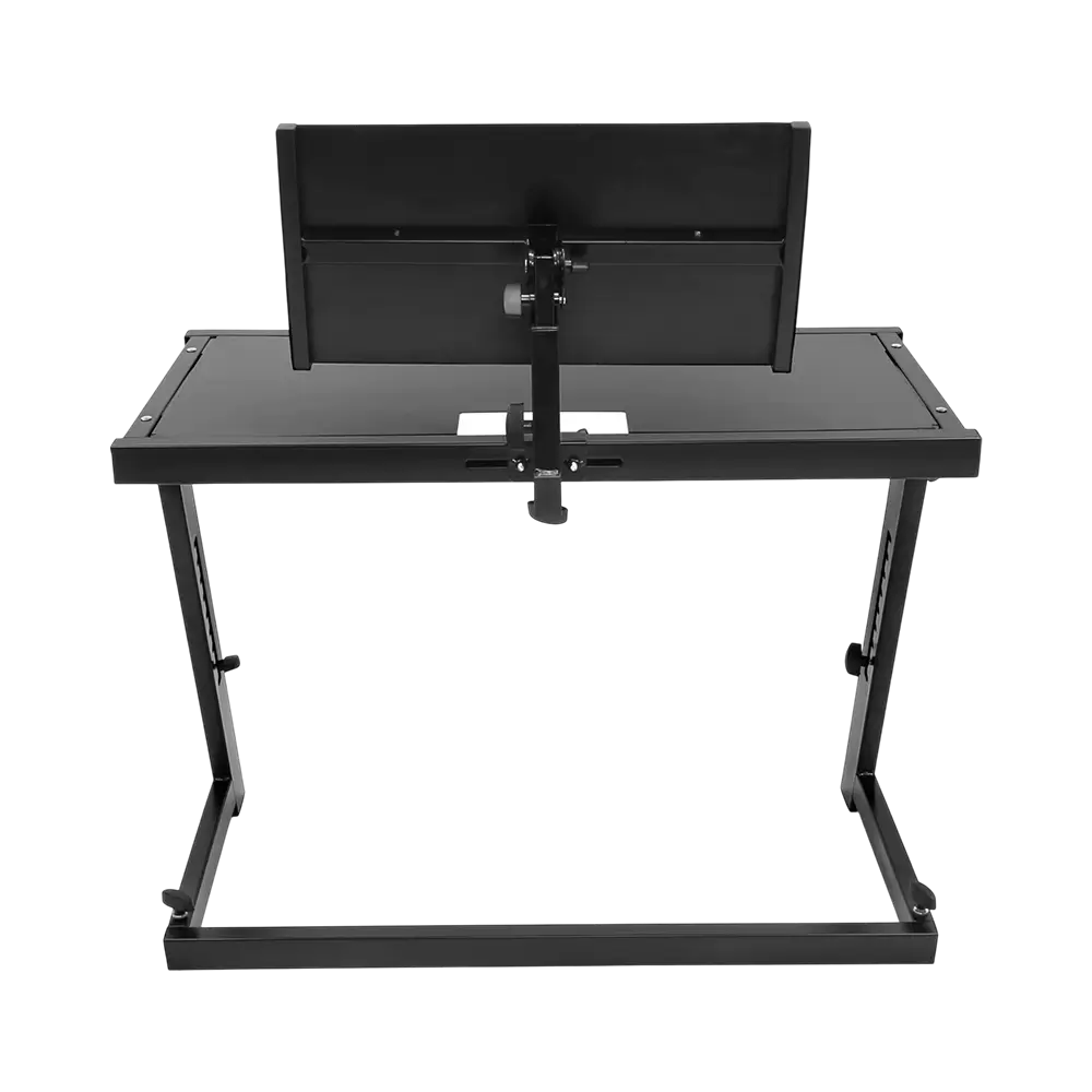 Stand "DJ STATION" - verstellbare Höhe 68-92 cm, integriertes PC-Tablett