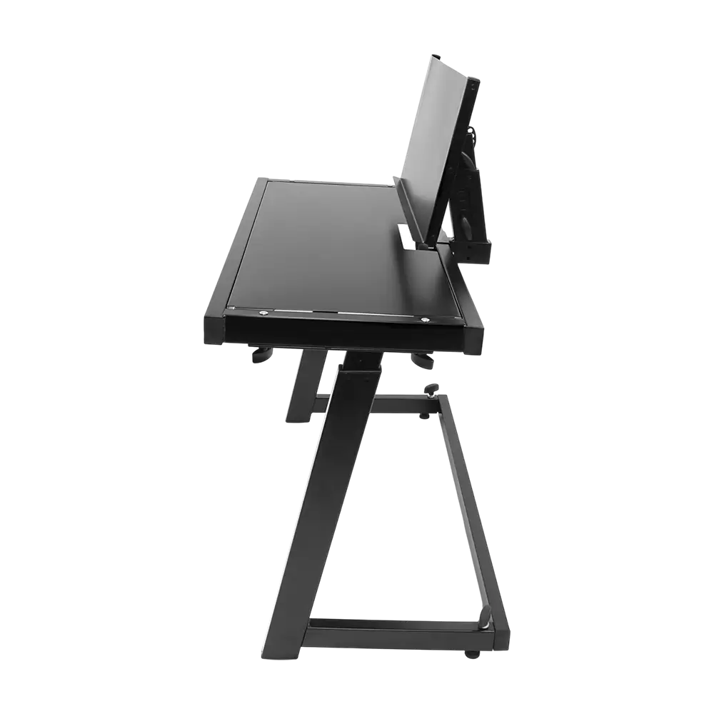 Stand "DJ STATION" - verstellbare Höhe 68-92 cm, integriertes PC-Tablett