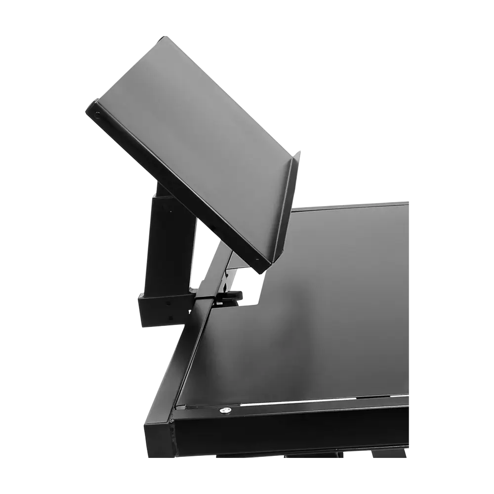 Stand "DJ STATION" - verstellbare Höhe 68-92 cm, integriertes PC-Tablett