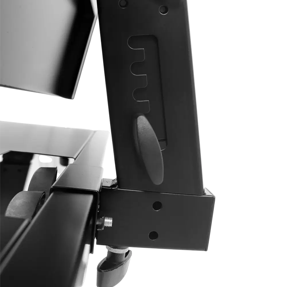 Stand "DJ STATION" - verstellbare Höhe 68-92 cm, integriertes PC-Tablett