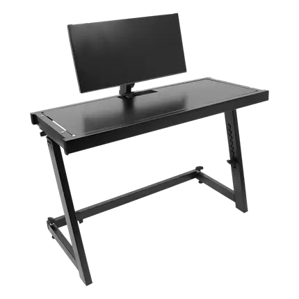 Stand DJ STATION - verstellbare Höhe 68-92 cm, integriertes PC-Tablett
