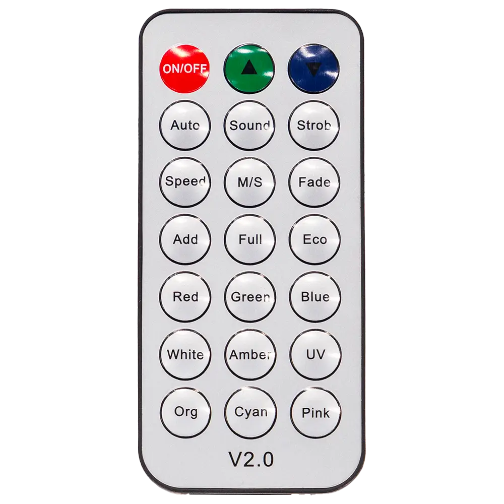 LED-Scheinwerfer „IZY Glow Set“ Mac Mah – 6×15W RGBWA-UV, kabelloses DMX, wiederaufladbar