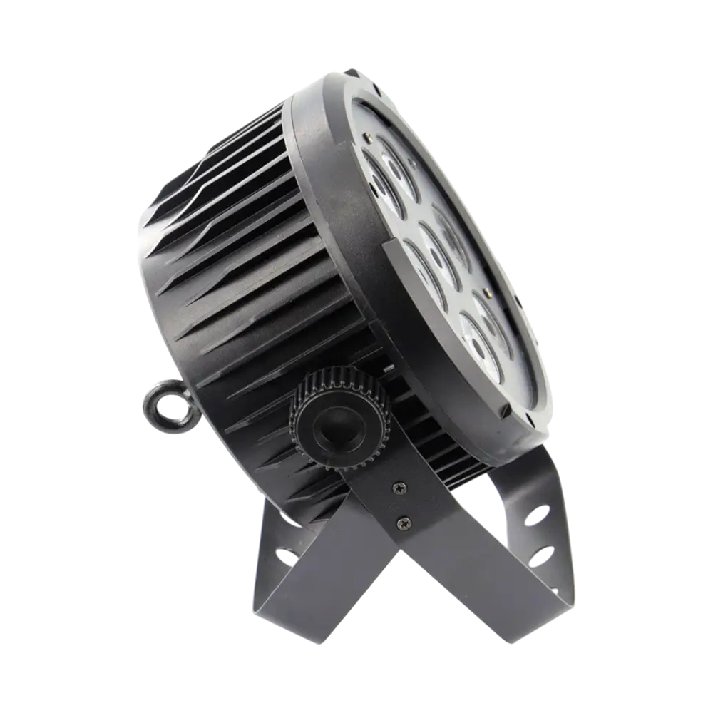 7x10W 5in1 LED-PAR-Scheinwerfer - 7 RGBWA-LEDs, DMX, Auto- und Musikmodus und Fernbedienung