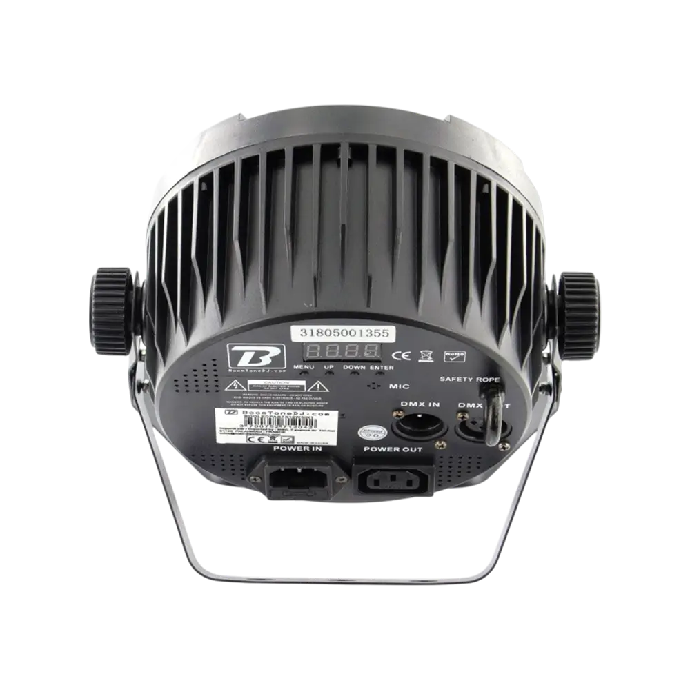 7x10W 5in1 LED-PAR-Scheinwerfer - 7 RGBWA-LEDs, DMX, Auto- und Musikmodus und Fernbedienung