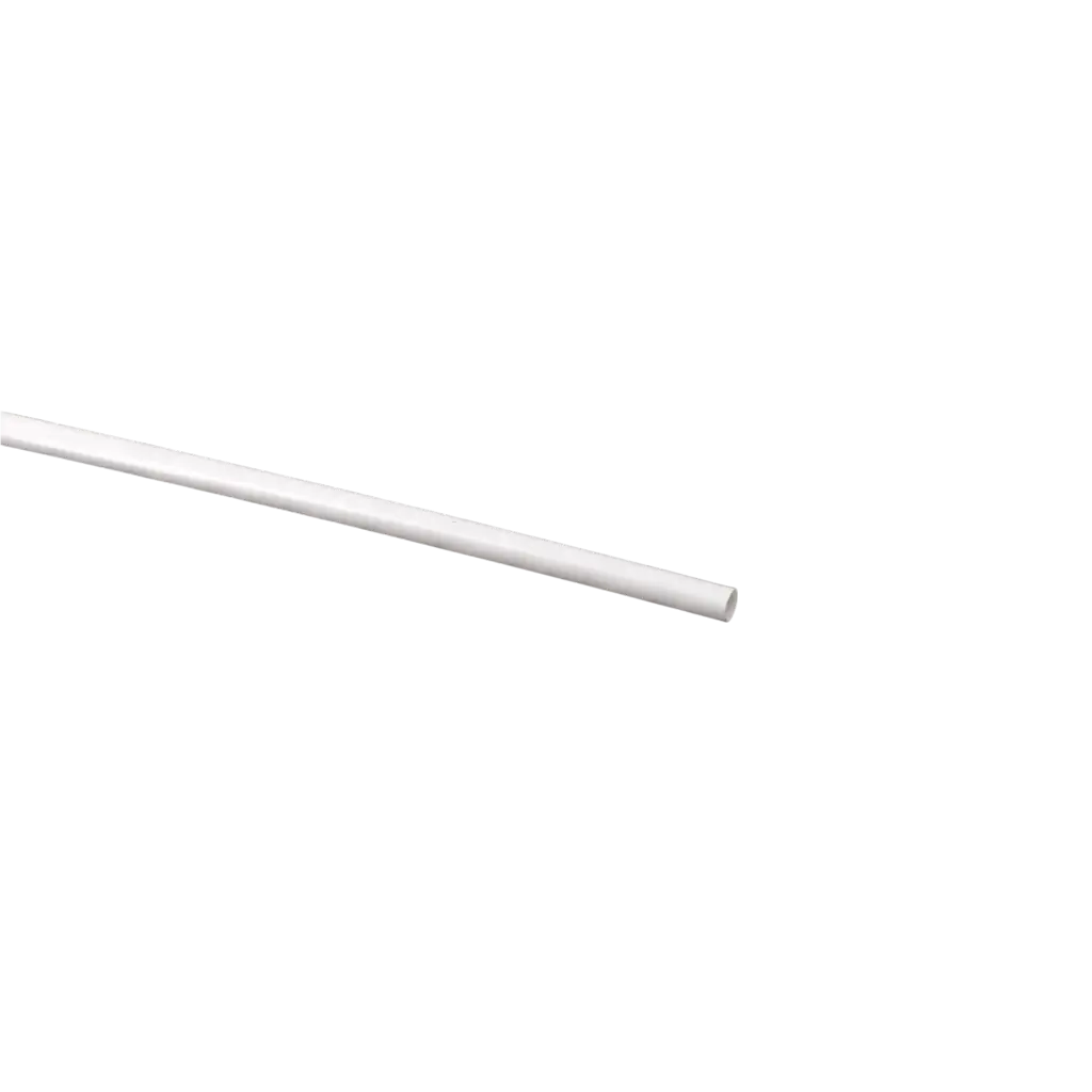 Weißer recycelbarer PP-Strohhalm 20cm ø 6mm - Lebensmittelzertifiziert und wiederverwendbar (Packung zu 250)