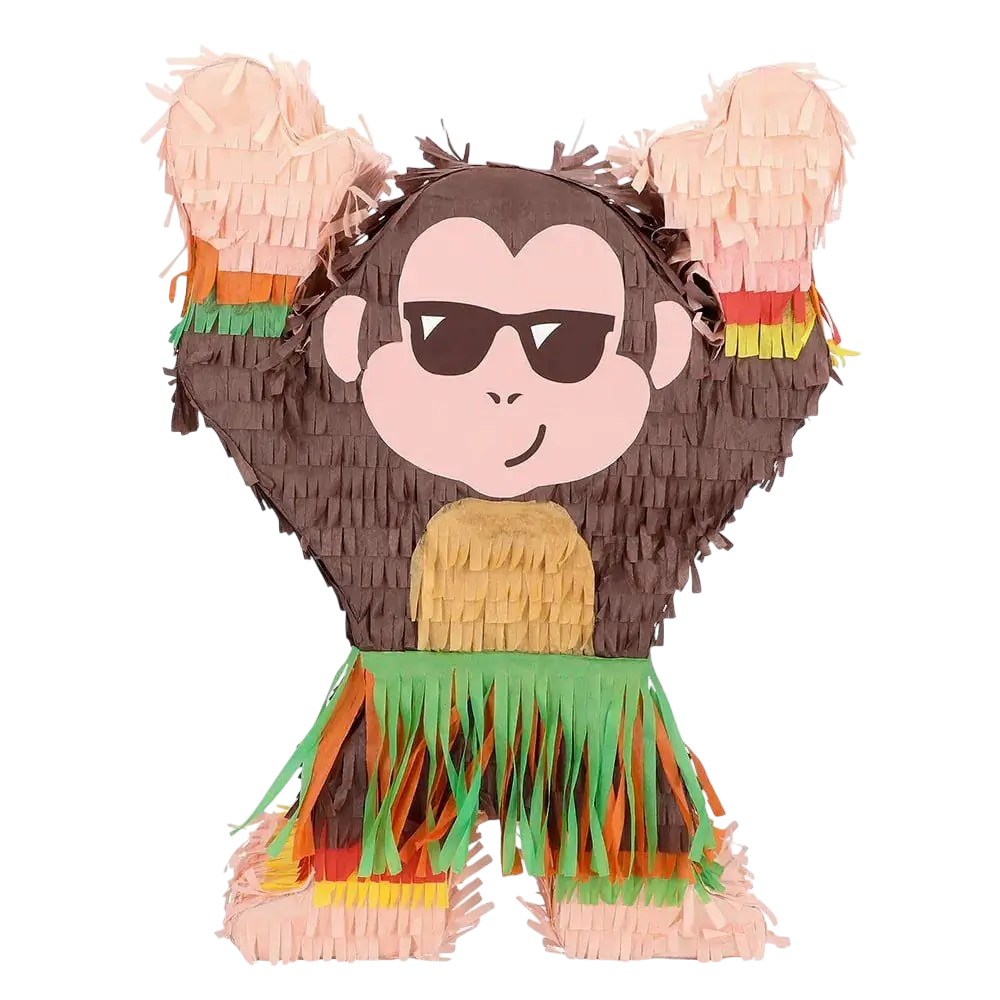 Piñata Affe - Zum Schlagen - 39,5 cm