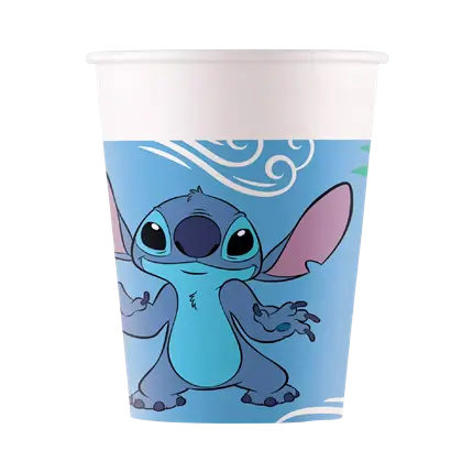 Pappbecher Stitch - 25cl - Satz von 8