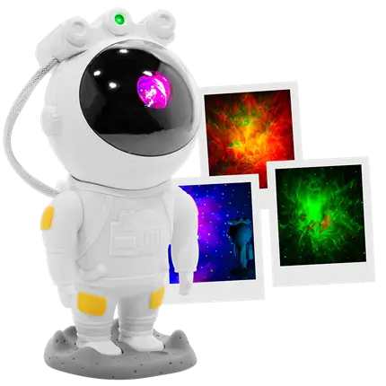 LED-Ambiente-Scheinwerfer Star Man Bewegter Nebel und Sternenhimmel - BoomTone DJ