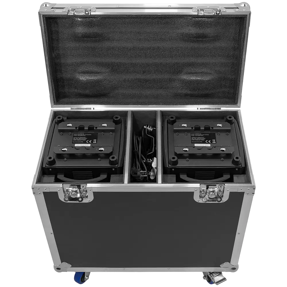 Pack 2 Hybrid-Lyriden "Aurora 150 BSW" beam + spot + wash mit flight case - Mac Mah