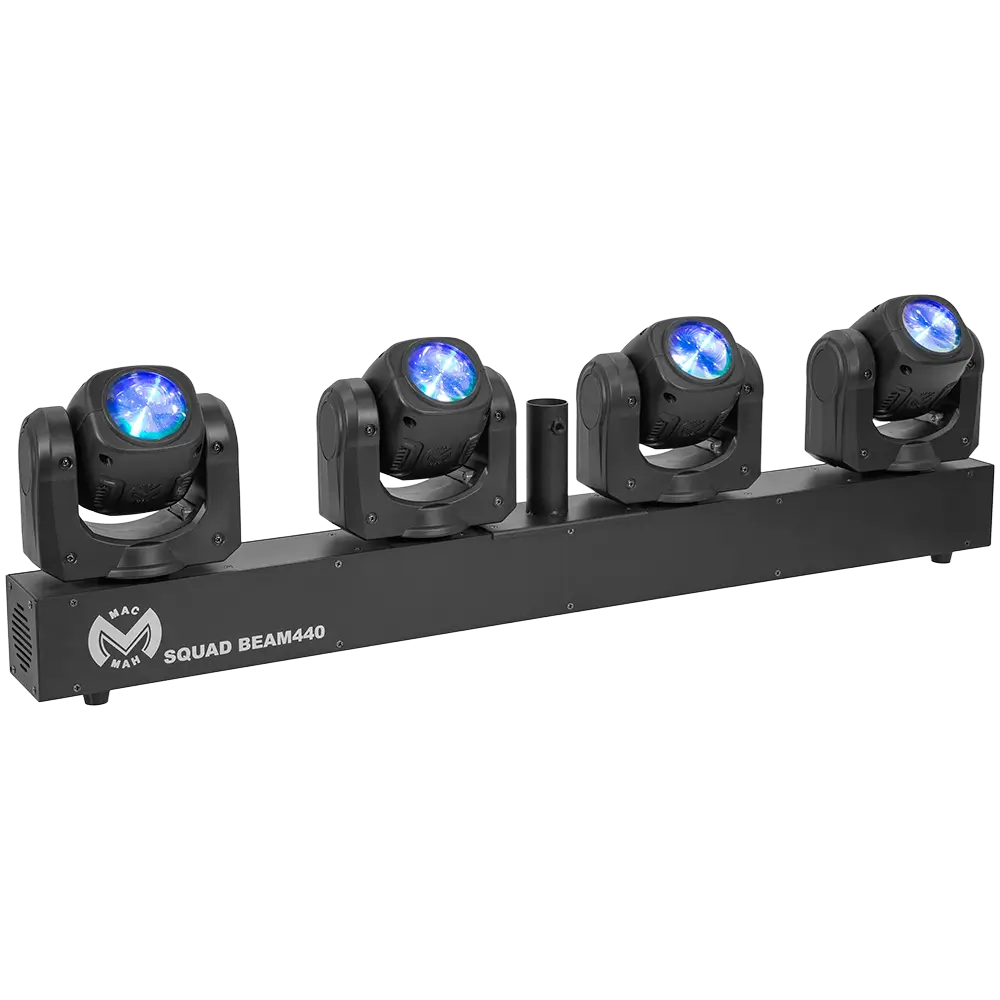 Effekt LED Beam "Squad Beam 440" 4 Köpfe 40 W Strahl 2.5° - Mac Mah