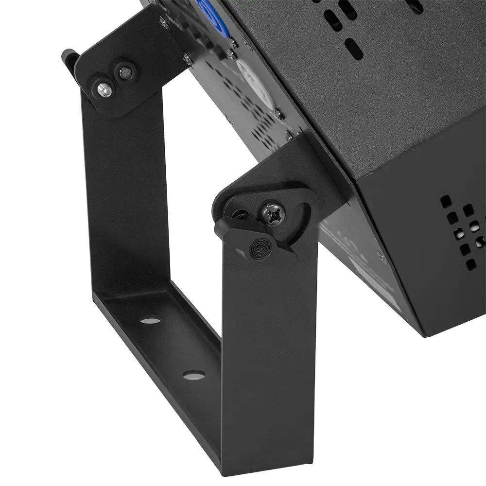 Retro-LED-Effekt "Amber-O" achteckig Bernstein + RGB DMX - Mac Mah